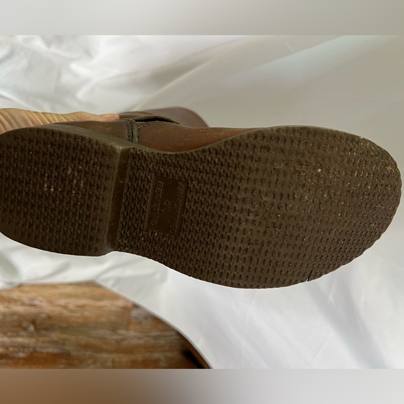 Vintage Chippewa Brown Snake Leather Boots With Buckle Straps Women’s - Picture 10 of 16